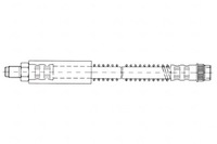 фото thumb №2, Шланг гальмівний elast. renault clio i clio ii th