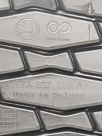 фото thumb №6, Skoda karoq 57a lift правая решётка бампера заглушка 57a807368