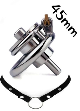 Stalowy Pas Cnoty Inverted Chastity + pasek