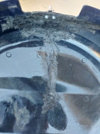 Накладка на колесо запасное toyota rav 4 2 2000-2005r Цена, фото thumb