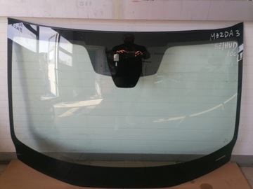 фото thumb №1, Стекло лобовое mazda 3 датчик hud оригинал