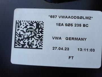 фото thumb №6, Тележка подрамник зад vw id3 id4 enyaq 1ea505288a новое оригинальный