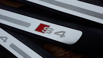 фото thumb №8, S4 b8 рестайлинг a4 планки накладки пороговые sline