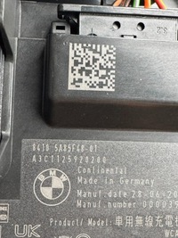 фото thumb №6, Bmw x1 u11 ix1 x2 u10schowek туннель зарядное устройство индукционная nfc 5a22f51