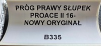 фото thumb №4, Поріг праві стійка proace ii 2016- новий оригінал