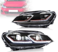 фото thumb №1, Фара лампа l+r day line led динамічні gti vw golf vii 7 5g0 lift 17-