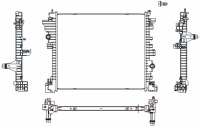 фото thumb №1, Радиатор wody 606568 nissens alfa romeo giulia