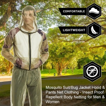 Сетчатая куртка с капюшоном Mesh Clothing Professional Mitt Ze