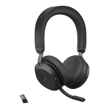 Гарнитура Jabra Evolve2 75 MS + зарядная станция + адаптер