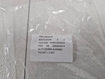 фото thumb №6, Lincoln navigator ii датчик парковка pdc 0263003210 2l1t-15k859-aasmbn