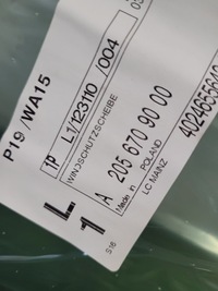 фото thumb №11, Стекло лобовое mercedes w205 a205 a2056709000 nowa