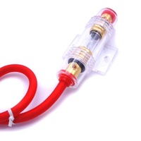 фото thumb №11, Цоколь предохранитель стеклянного agu 60a с проводом car аудио