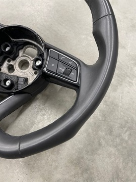 фото thumb №7, Кермо багатофункціональна a4 b9 a5 8w шкіра зрізана пелюстки