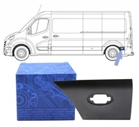 фото thumb №1, Молдинг декоративна крила задня ліва nissan nv400 opel movano renault