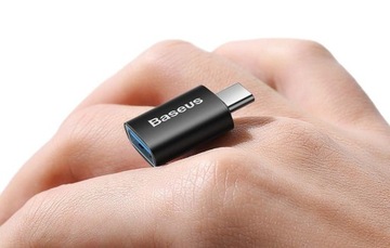 Адаптер-адаптер для телефона-планшета OTG BASEUS USB-C-USB-A 3.1 Черный