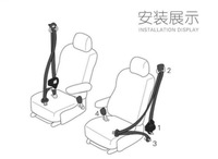 фото thumb №6, Универсальный 3-punktowy pas автоматический pas безопасности