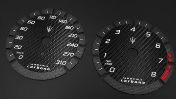 фото thumb №9, Maserati ghibli диски спідометра kmh modena carbone