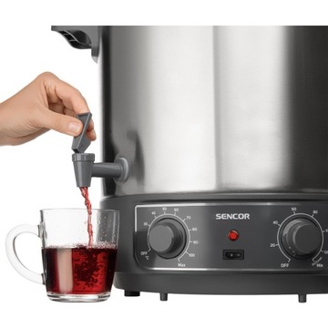 Кастрюля для пастеризации Sencor 1800W 30-100 °C 27л