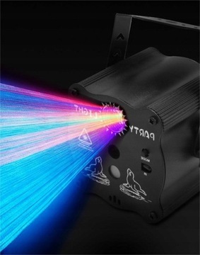 ДИСКОШАР ДИСКОШАР LED ЛАЗЕР 8ВТ RGB