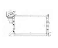 Купити Радіатор води mercedes benz sprinter 03-, фото thumb