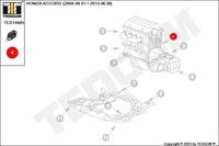 фото thumb №6, Tedgum подушка двигателя ted14845