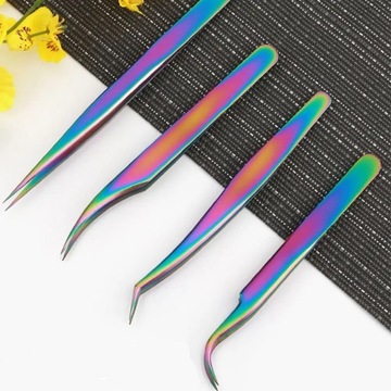 Профессиональные пинцеты для ресниц Lashes Extensi