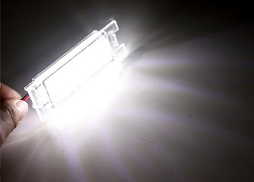 фото thumb №4, Набір 2x лампочки led номерного знака opel astra corsa insignia meriva vectra zafira