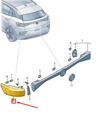 фото thumb №10, Vw id.4 e21 rear left tail light 11a945095a