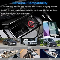 фото thumb №7, Usb 3.0 роз'єм do ?adowania, водонепроникний прикурювач автомобільна usb