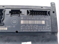 Mercedes-benz s-class модуль / блок керування сидіння cl 500 бензин a2168706126 Зі Шроту, фото thumb