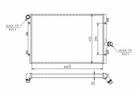 фото thumb №2, Радиатор audi a3 2.0tdi 03- hart