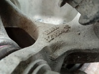 фото thumb №6, Bmw 7 g11 g12 поворотный кулак задняя правая ступица 6865662