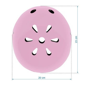 Защитный шлем Kidwell ORIX II Pink S для самоката