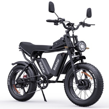 Rower Elektryczny Terenowy Z Podwójną Baterią 3000W 52V 40Ah 180KM 20