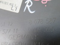 фото thumb №16, Захист молдинг бампера зад сторона ліва bmw 4 g26 8078587-remo