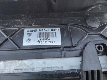 фото thumb №7, Pas перед переднє підсилювач радіатор вентилятор touareg ii 2 7p 3.0 tdi