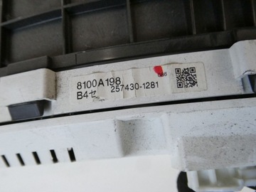 фото thumb №6, Спідометр  прилади mitsubishi grandis 8100a198 257430-1281