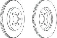 фото thumb №1, Ferodo ddf1610c диск тормозная