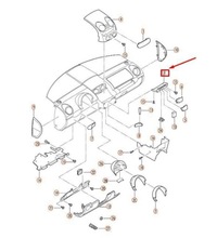 фото thumb №5, Чорний монтаж перемикача vag volkswagen