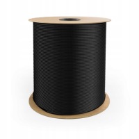 Парусный канат POLYPROPYLENE 6 мм оплетка черный гладкий 10 м