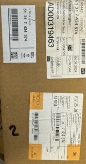 фото thumb №5, Bmw x7 g07 40i молдинг стекло лобовое левая 7434873