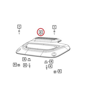 фото thumb №5, Chrysler pacifica крышка двигателя гибрид 3,6