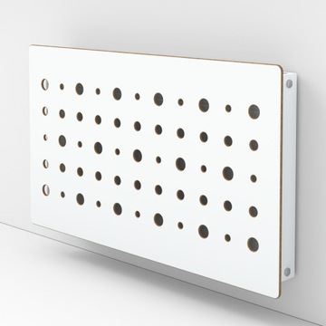 Крышка решётки радиатора 68x129см M6 Белый