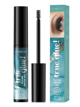 CLARESA Żel do laminacji brwi 8g TRUE GLUE! Clear