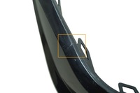 фото thumb №6, Накладка дифузор спойлер бампера зад vw tiguan allspace ii 5nn r-line