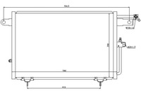 фото thumb №12, Конденсатор радіатор кондиціонера [nissens]