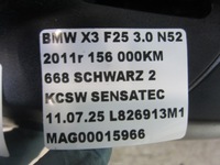 фото thumb №11, Bmw x3 f25 сиденье переднее правые пассажира чёрный sensatec 52107240056