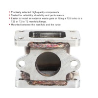 Зовнішній фланець вейстгейт do адаптер випускний ze нержавіюча сталь нержавіючої t25 do t25 Недорого, фото thumb