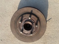 фото thumb №1, Ford puma mk2 1.0b барабан гальмівний ступиця задня ліва