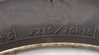 фото thumb №13, Jeep wrangler 15 дюймів диск 5x115 комплект диск з шинами 215/75 15 дюймів